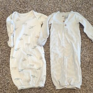 Carter's Cream and White Sleep Sacks